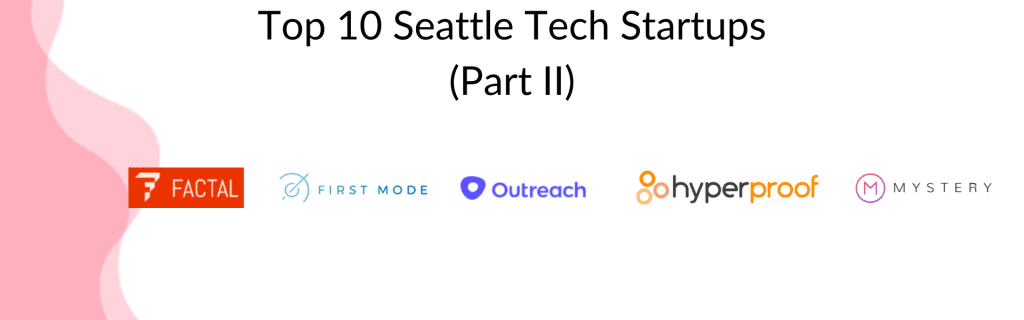 the Picture Shows the Top 10 Tech Startups in Seattle