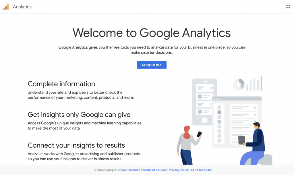 the Picture Shows One of the Marketing Analysis Tools Namely Google Analytics