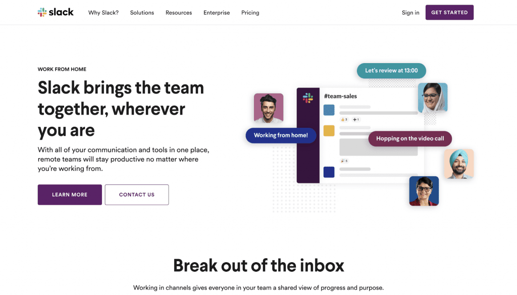 the Picture Shows One of the Saas Project Management Tools Namely Slack