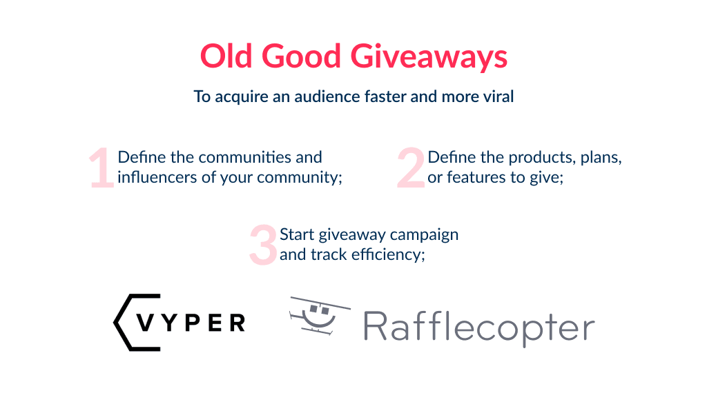 Giveaways is Another Common Trick in Digital Marketing Startup Ideas