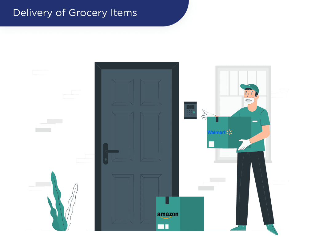 Delivery of Grocery Items is One of the Key Food Delivery Trends in 2021