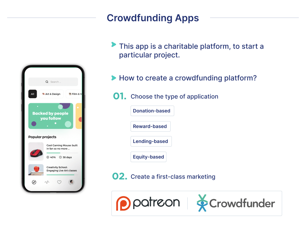 Launching a Crowdfunding Platform Could Be a Good Fintech Startup Idea if You'll think through interesting business models