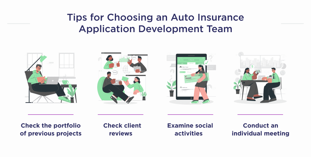 Tips to Help You Choose an Auto Insurance Application Development Team