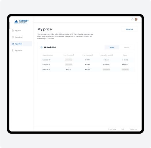 Delivering an Efficient Roof Coating Estimation Platform