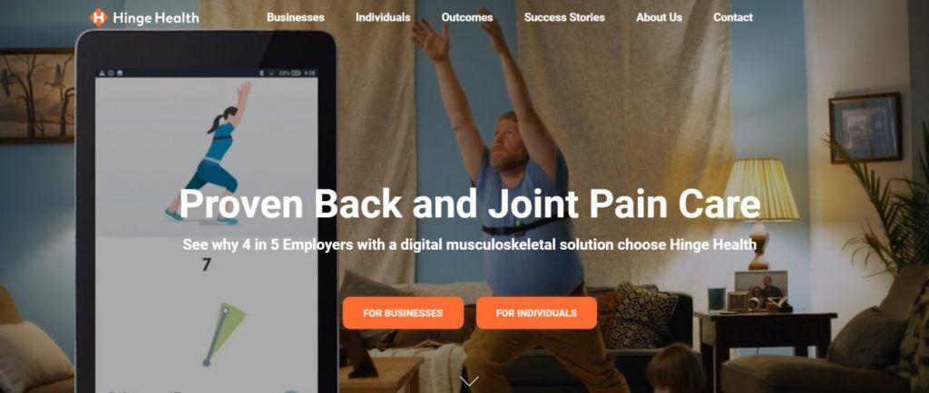 Hinge Health | Spdload Top 13 San Francisco Healthcare Startups