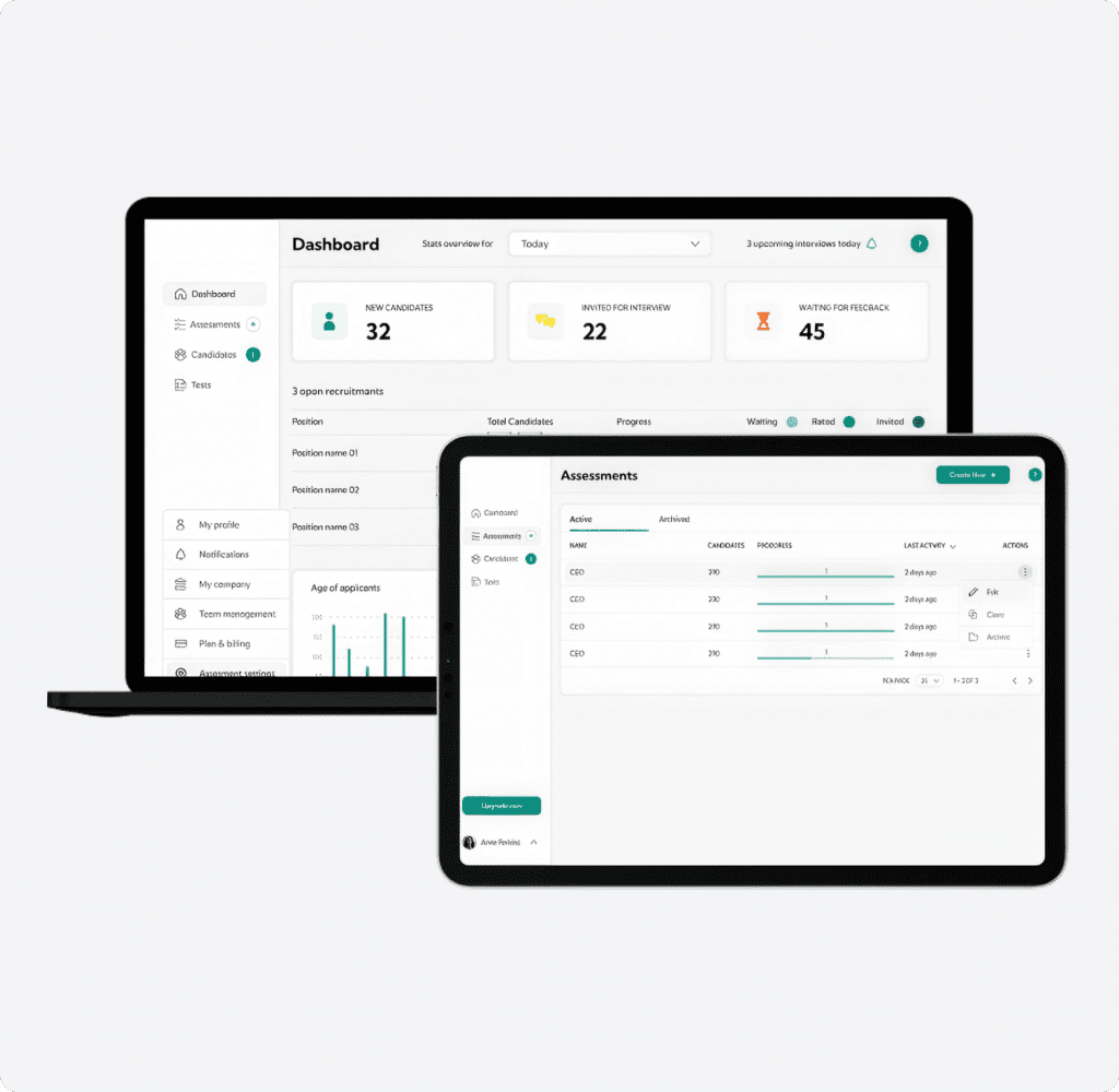 HR Software Development Services for the Evidence-Based Hiring System