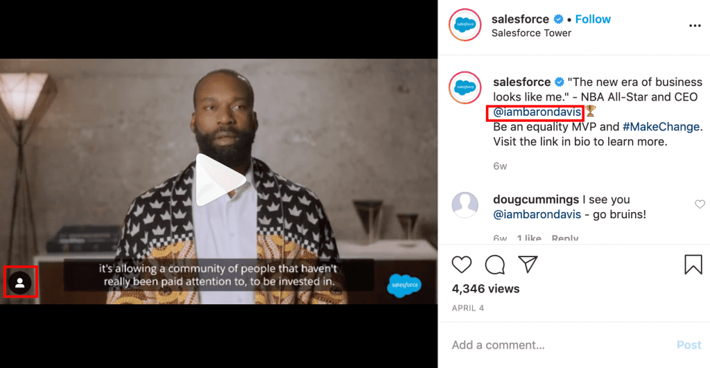 the Picture Shows the Instagram Profile of the Salesforce Account Saas Social Media Marketing in 2025 Strategies Tips and Tools Spdload