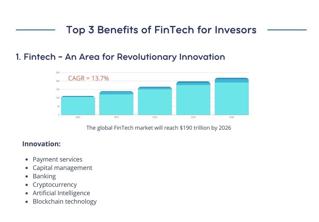 the First Benefits of Use Fintech for Investors Which Means Access to Breakthrough Innovations 12 Benefits of Fintech for Business and Consumers Spdload