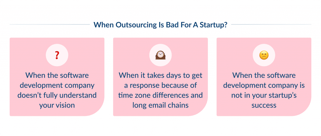 when Outsourcing is Bad for a Startup Outsourcing Software Development for Startups | Spdload Spdload