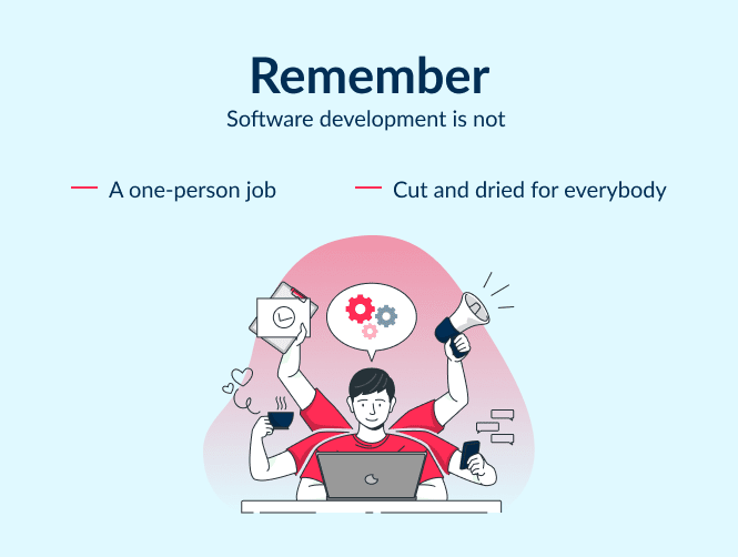 Entepreneursh should remember these 2 basics before ask on how to find a programmer for thier product or startup