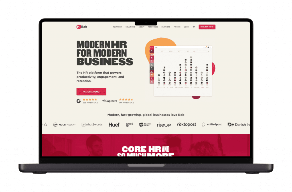 Mockup Hibob Hris | Spdload the Best Hr Software Solutions for Your Business