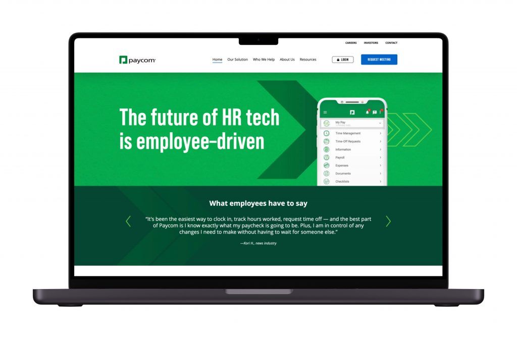 Mockup Paycom | Spdload the Best Hr Software Solutions for Your Business