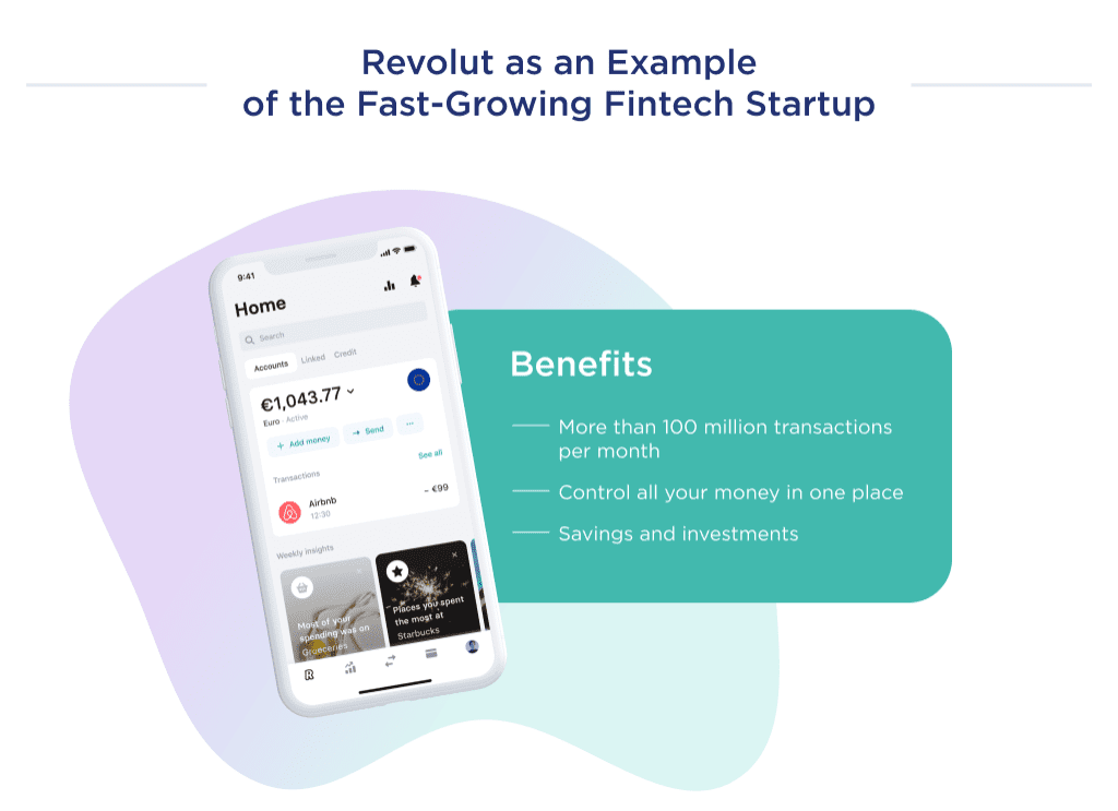 on This Image You Can See an Example of Mobile Wallet App Development is Revolut Ewallet App Development Guide Features  Costs Spdload