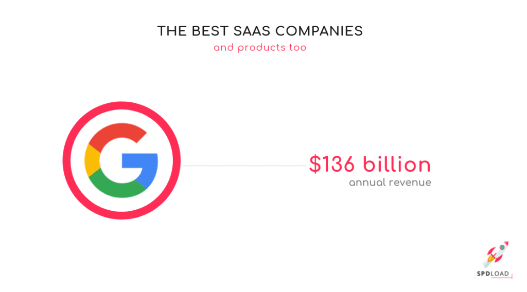 Google's annual revenue - $136 billion 