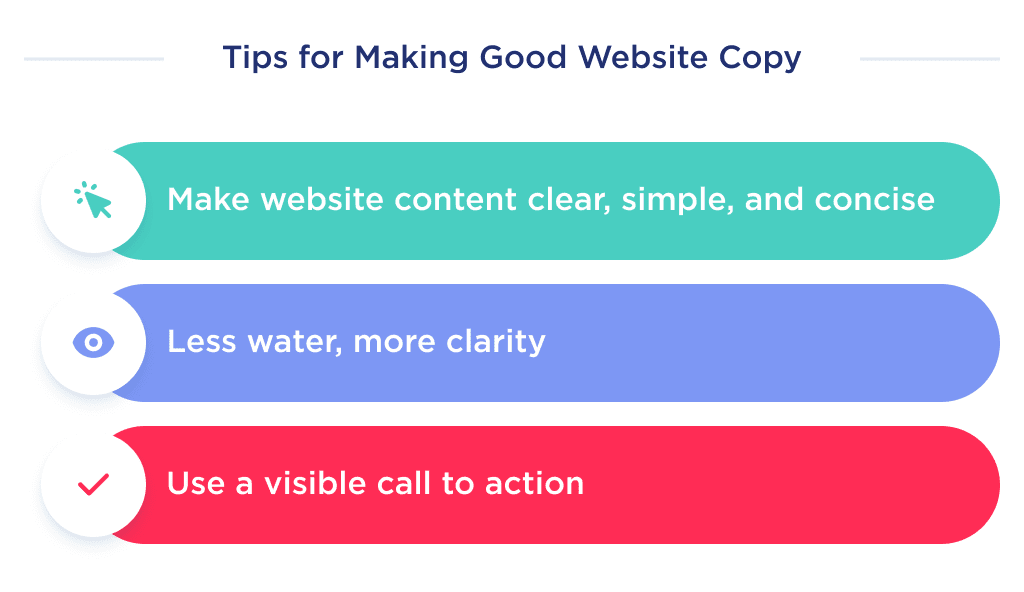 on This Image You Can See the Three Tips Worth Paying Attention to when Redesigning a Website