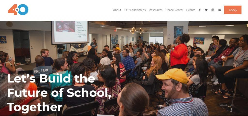 40 Schools is an E learning Startups to Worth Watching