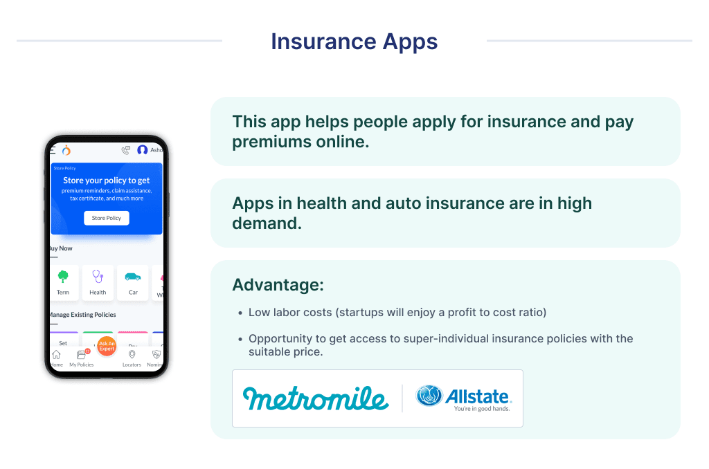 Launching an Insurance App is a Startup Idea on the Crossroad of Fintech and Insurtech