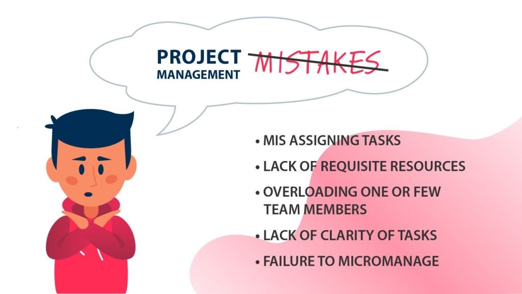 Project management mistakes