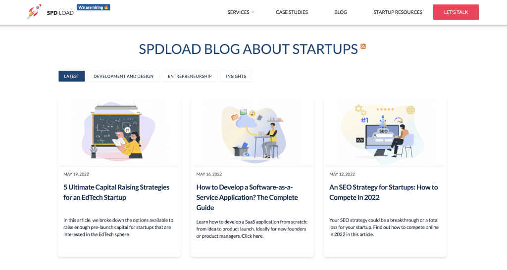 The picture shows an example of blogging