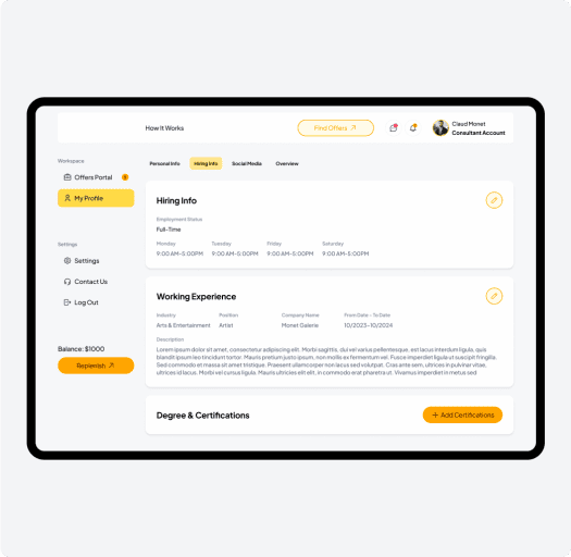 Delivering a Comprehensive Consulting Marketplace
