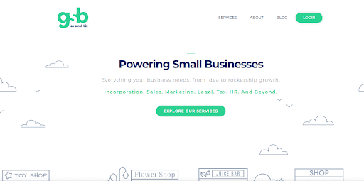 the Picture Shows the Software That Will Help You Write a Business Plan Namely the Gosmallbiz