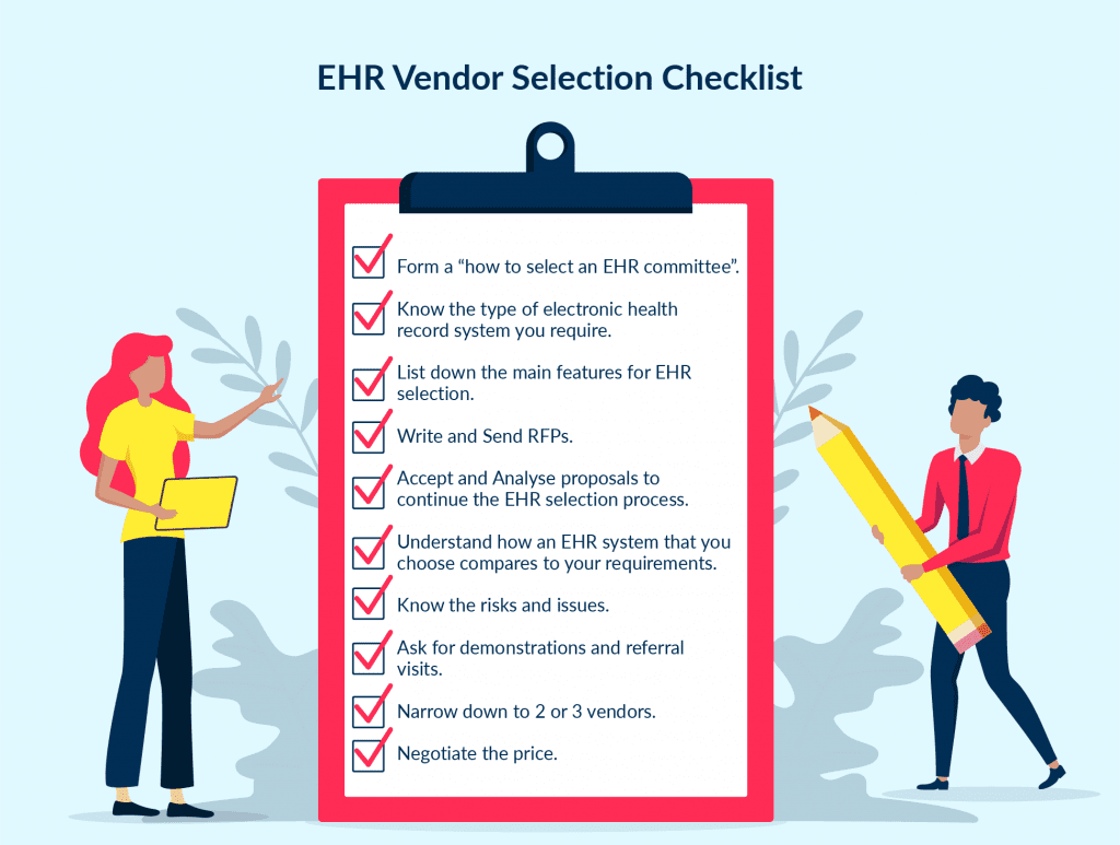 Ehr Vendor Selection Checklist