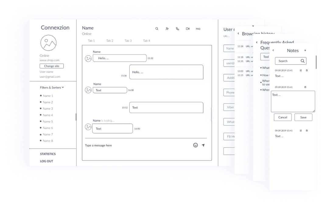 wireframes