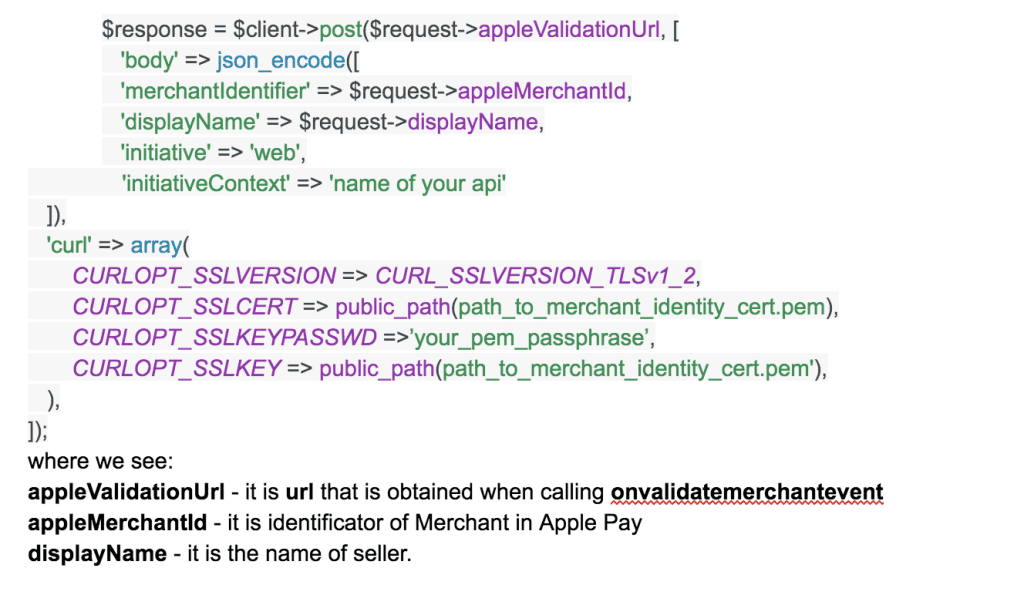 Apple Pay Session Code Request Example How to Integrate Apple Pay into Your App 2025 Spdload