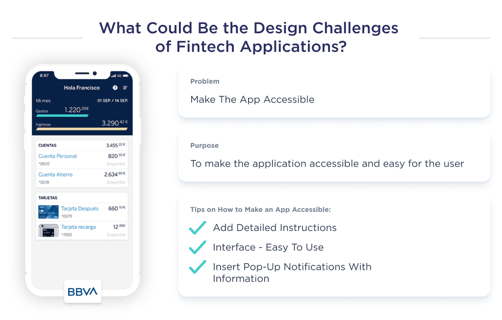 This Picture Shows the First Challenge That Startups Face when Designing a Fintech App Fintech Mobile App Design Challenges Processes and Costs Spdload