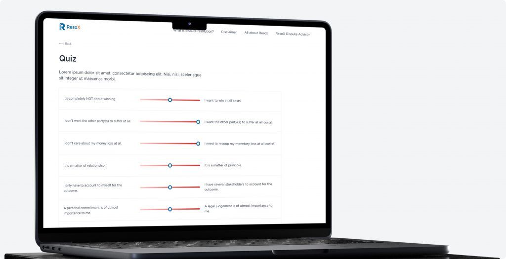 Delivering an Accessible Dispute Resolution Solution