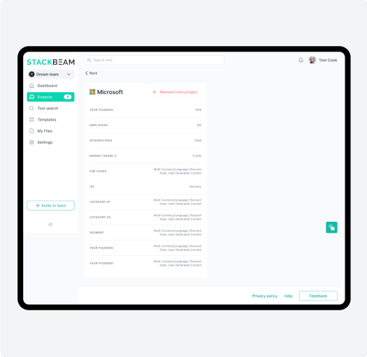 Key Features and Deliverables