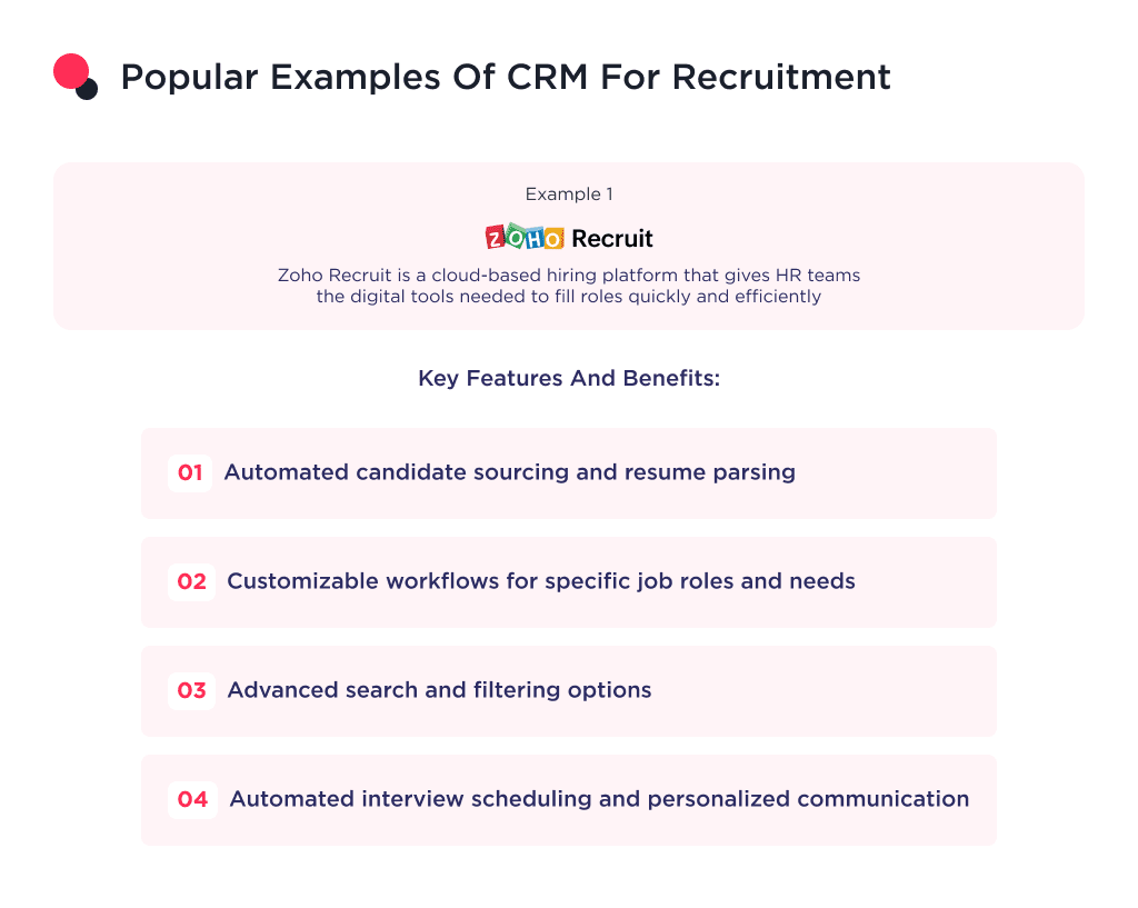 Popular Examples of Crm for Recruitment | Spdload Main Info About Zoho Crm for Recruiting
