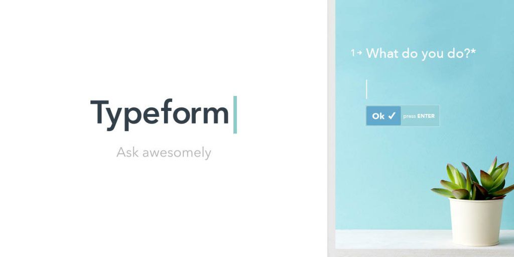 the Picture Shows an Interview Tool for Your Startup Namely Typeform
