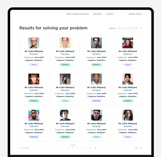 Exploring Core Features of the Legal Software