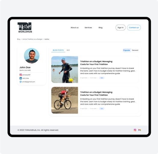 TriWorldHub Offers a Variety of Features for Different User Groups