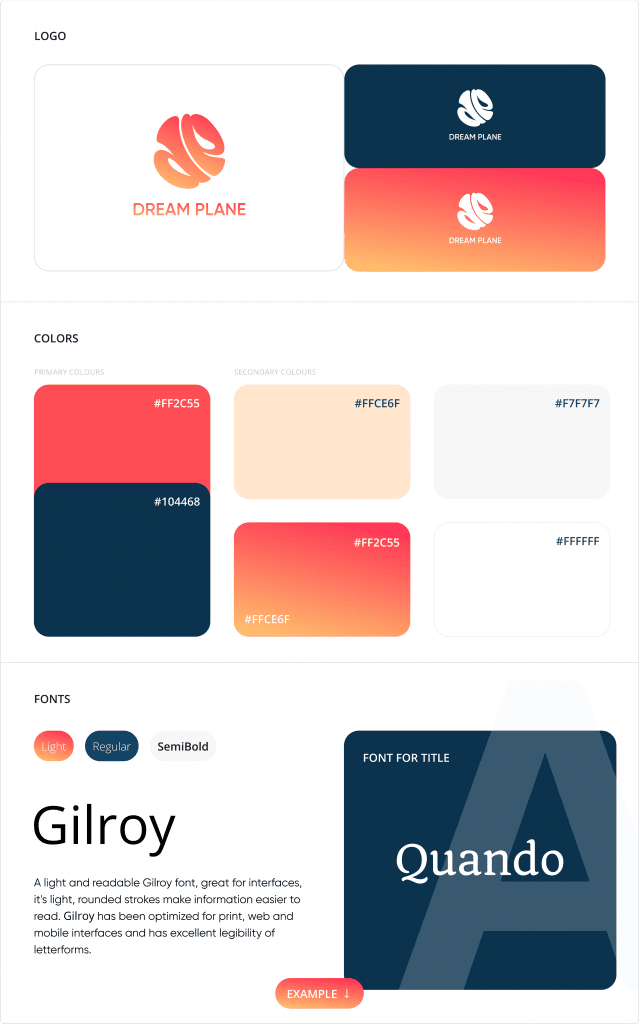 Brand Identity Example