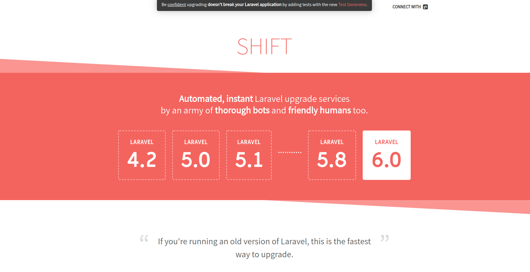 Laravel Shift