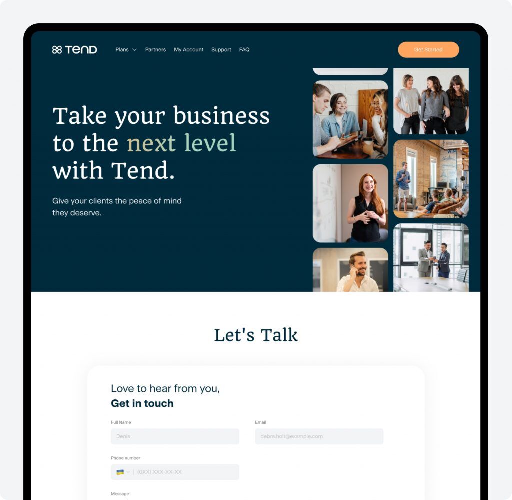 Insuretech Development Service for Tend