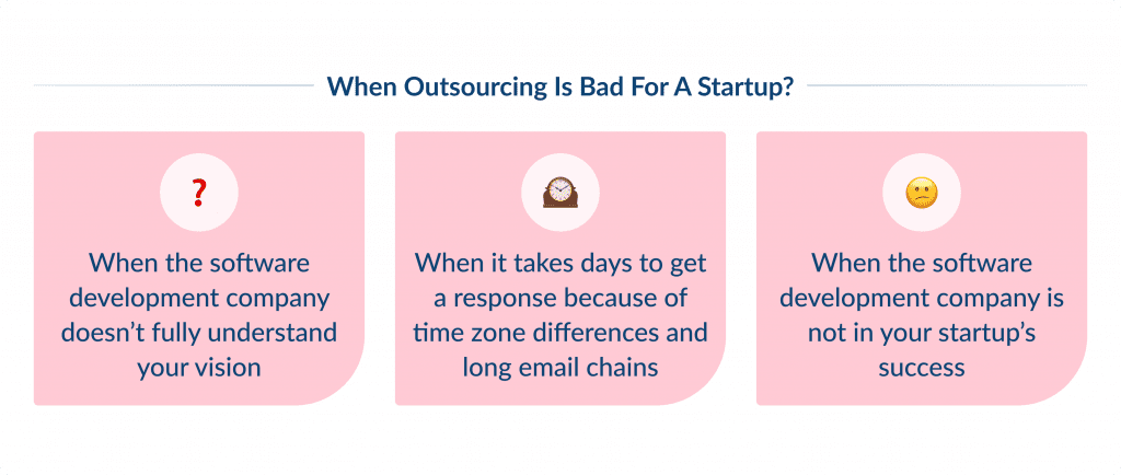 when Outsourcing is Bad for a Startup  Outsourcing Software Development for Startups | Spdload Spdload