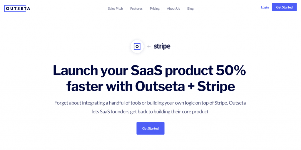 the Picture Shows One of the Financial Management Tools Namely Outseta 28 Best Saas Tools for Businesses Startups in 2025 Spdload