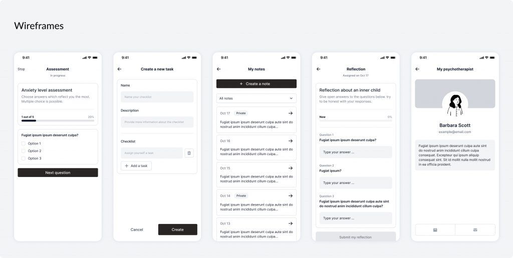 A Glimpse Into Wireframes Design image 2