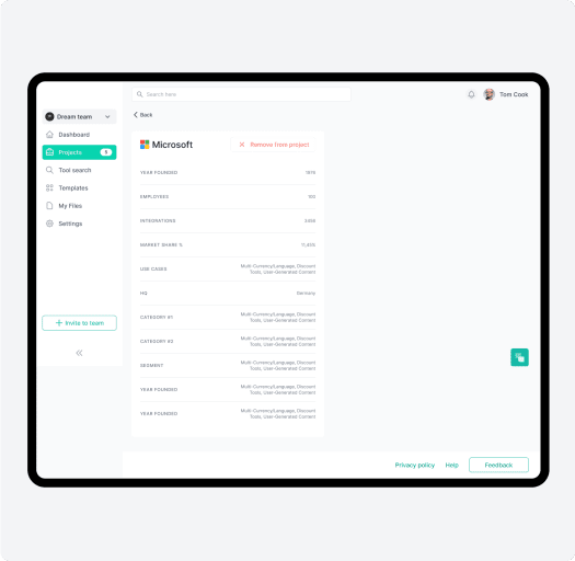 Key Features and Deliverables